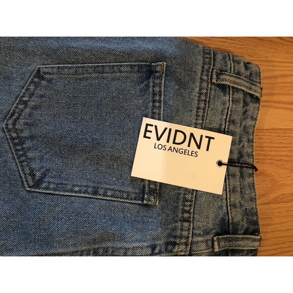 Evidnt Los Angeles Jeans Women's Size 26 Retro VTG Hype NWT 90s Y2K Fray Anthro - Picture 9 of 9